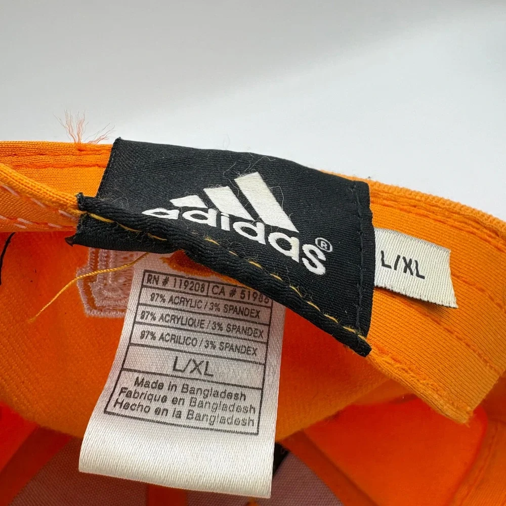 Adidas Hat Tennessee Volunteers Mens L/XL Orange Good Vols‎ FitMax 70 Cap